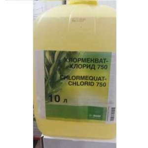 Хлормекват-хлорид 750  - регулятор росту, 10 л, BASF AG Німеччина фото, цiна